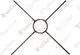 VAILLANT-Halter-Befestigungskreuz-DN-60-Anschluss-an-flex-System-DN-60-Vaillant-Nr-0020083087 gallery number 1
